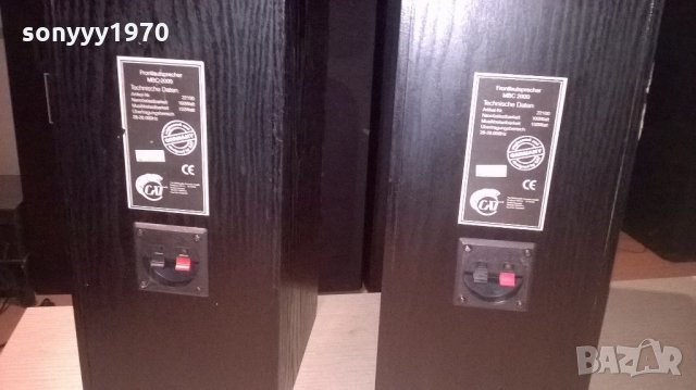 cat mbc 2000-2x150w-2бр внос швеицария-44х21х17см, снимка 18 - Тонколони - 21815922
