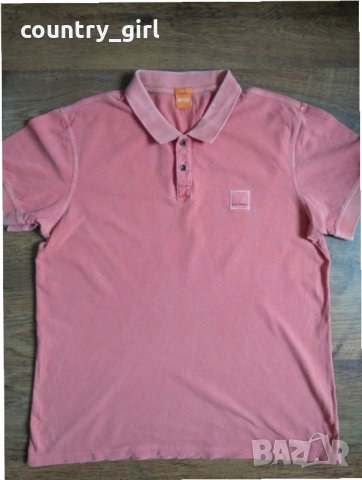 Boss Orange Polo Shirt With Logo In Slim Fit - страхотна мъжка тениска, снимка 3 - Тениски - 25329901