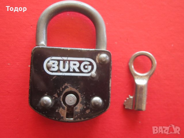 Немски катинар Бург с ключ ключе , снимка 5 - Колекции - 25581338