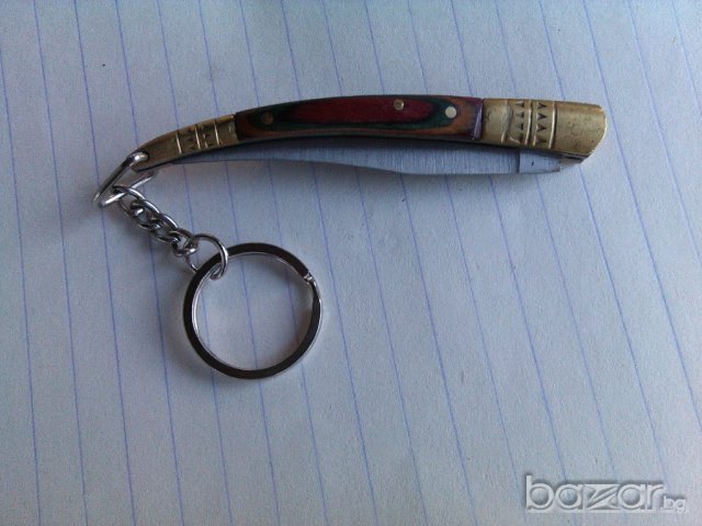 Старинно малко ножче с ключодържател , снимка 5 - Други ценни предмети - 12301188