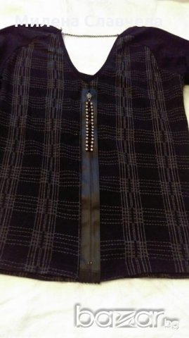 УНИКАЛНА  блуза VERSACE, снимка 8 - Блузи с дълъг ръкав и пуловери - 20936969