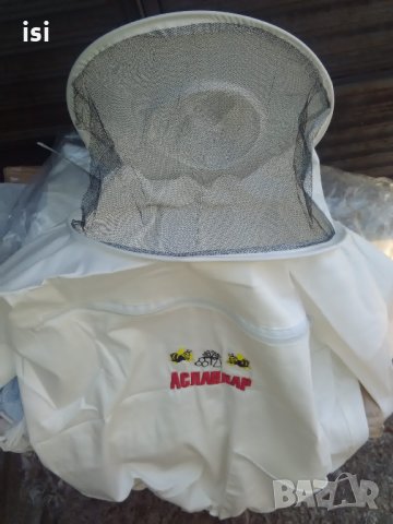 Пчеларски блузон детски плътен бял- пчеларско облекло, снимка 1 - За пчели - 24527590