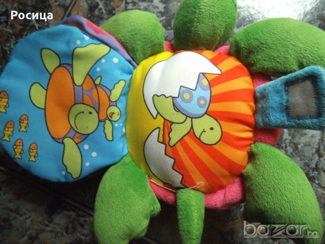 Текстилна книжка с животни , снимка 1