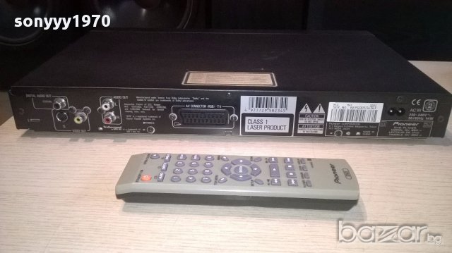 Pioneer dv-350k dvd/mp3+remote-внос швеицария, снимка 8 - Ресийвъри, усилватели, смесителни пултове - 14782212