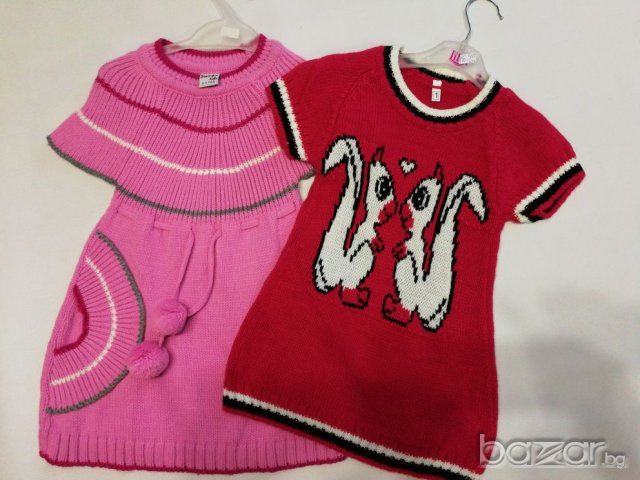 Плетена рокличка туника за 1 2,3,годинки, снимка 1 - Бебешки рокли - 20104933