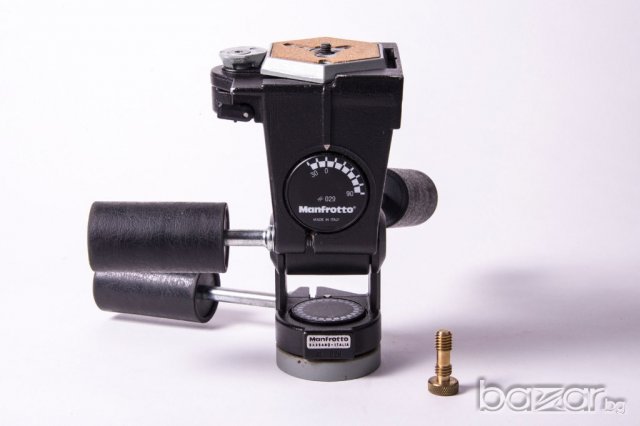 Manfrotto 029 глава за трипод 3D., снимка 6 - Чанти, стативи, аксесоари - 21184772