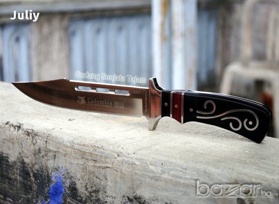 Ловен нож с фиксирано острие COLUMBIA SA21, снимка 9 - Ножове - 10280054