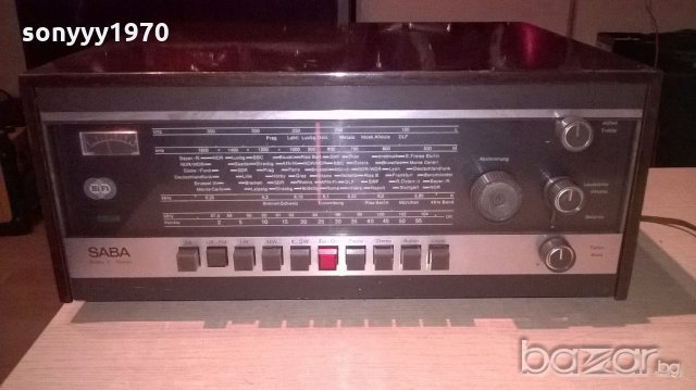 saba hi-fi-studio ll stereo receiver-made in germany-внос швеицария