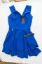 Елегантна синя рокля без ръкави марка Lemoniade - L, снимка 2