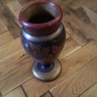 Дървена руска ваза, снимка 1 - Вази - 17822189