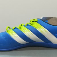 Adidas Leather N42,5/27см.Футболни обувки за зала.Ест.кожа.Нови.Оригин , снимка 2 - Други - 23863572