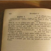 †Стара библия, чешка - Стар и нов завет  от 1920 г. - 1085 стр - притежавайте тази , снимка 6 - Антикварни и старинни предмети - 20547165
