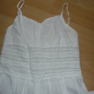 С/М Лека и ефирна бяла лятна рокля, снимка 7 - Рокли - 14789233
