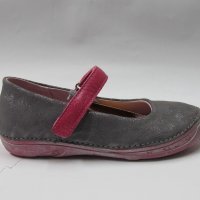 Детски обувки D.D.step естествена кожа сиво/розово 31/36, снимка 2 - Детски сандали и чехли - 21089105
