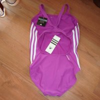 Adidas Burlesque – нов цял бански в нежно лилаво, снимка 5 - Бански костюми - 21644379