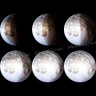Стенна Нощна лампа Луна с дистанционно - КОД 1114, снимка 4 - Други - 13604889