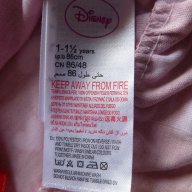 Mothercare нощница пижама с Мини Маус Minnie Mouse 12-18 месеца , снимка 6 - Бебешки пижами - 9202105