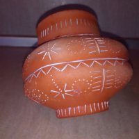 Стара глинена ваза, снимка 3 - Саксии и кашпи - 24794586