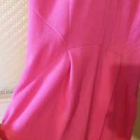 Дам.рокля-"H&M"-/полиестер+ликра/-цвят-цикламен. Закупена от Италия., снимка 6 - Рокли - 22610957