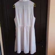 рокля цвят мръсно бяло Л-ХЛ размер- 10 лв, снимка 2 - Рокли - 18152242