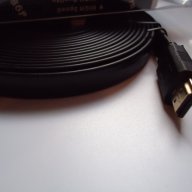 Кабел Плосък HDMI/HDMI кабел - 1.80 метра.-3.00 м - 5.00 метра.висок клас , снимка 12 - Други - 11149858