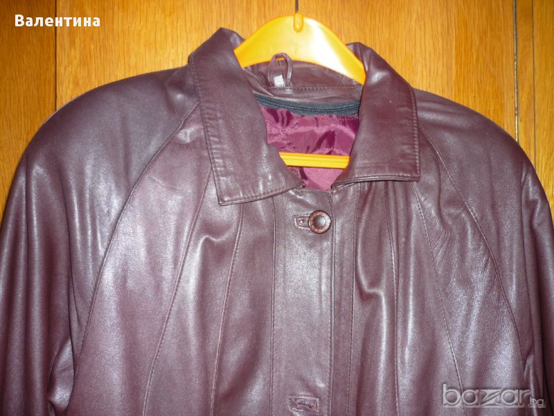 Намалено! Дамско манто от естествена кожа, снимка 1