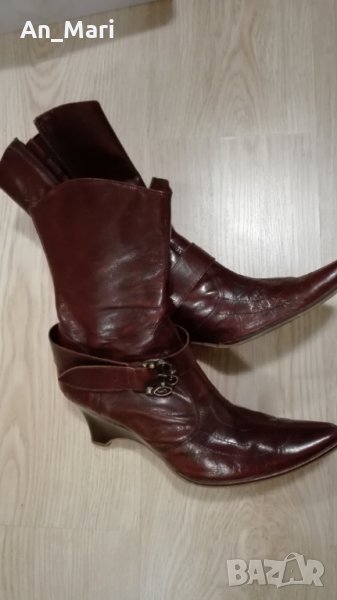 ARISE дамски ботуши - естествена кожа, снимка 1