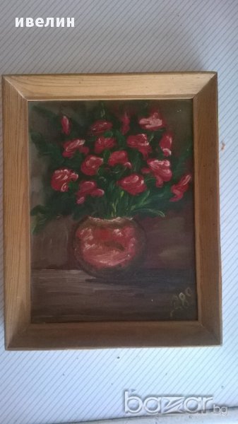 картина-цветя, снимка 1