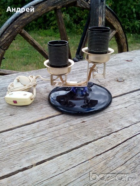 Стара нощна,декоративна лампа, снимка 1