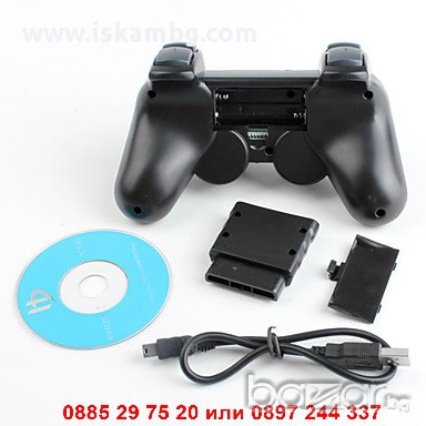 Безжичен джойстик за PS3 / SLIM / PC и PS2, снимка 1