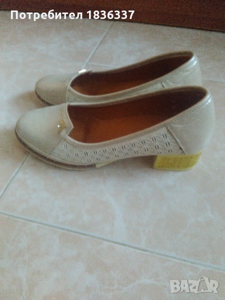 Дамски обувки от естествена кожа, снимка 1