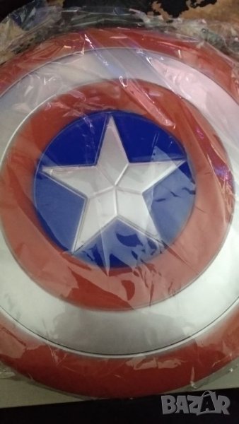 Щит на Капитан Америка,31 см,с маска, комплект 16,90лв, снимка 1