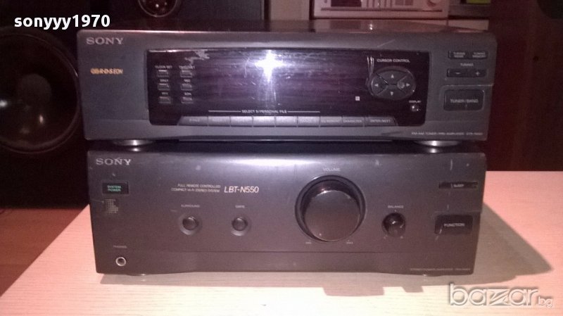 Sony power ampli+preamp+tuner-внос швеицария, снимка 1