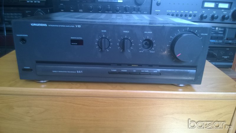 grundig v101 stereo amplifier-нов внос германия, снимка 1