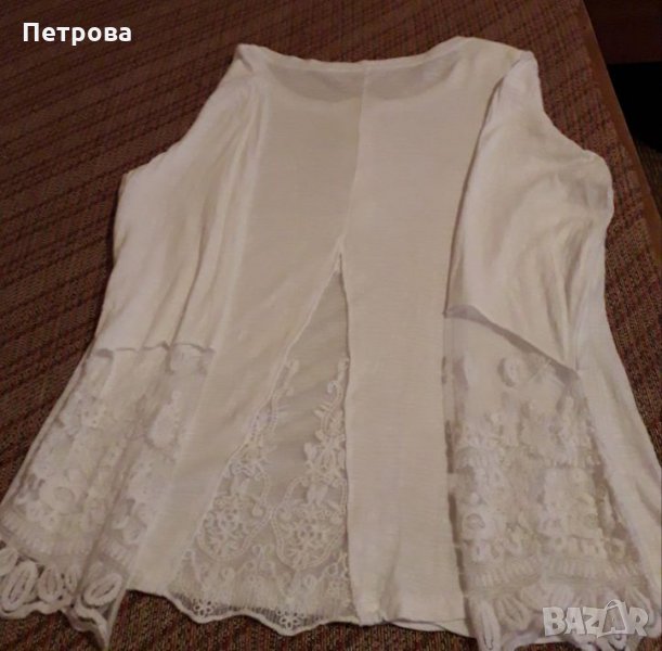 Блуза от памучно трико, снимка 1