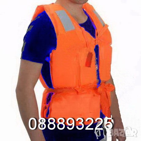 Спасителна жилетка оранжева от 45 до 85кг ( нова стока ), снимка 1