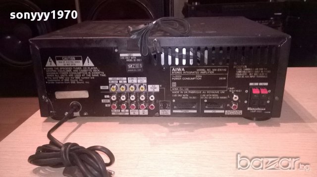 Aiwa-stereo amplifier-280w made in uk-внос швеицария, снимка 14 - Ресийвъри, усилватели, смесителни пултове - 15735735