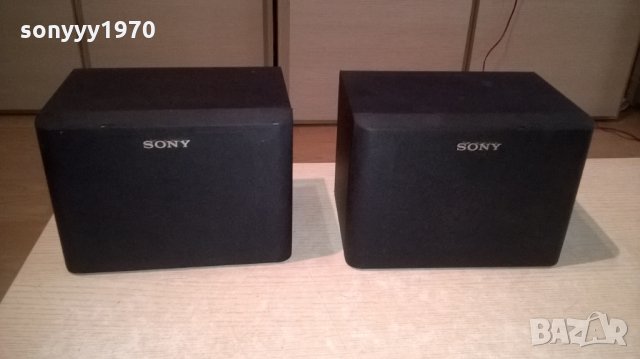 sony ss-u10 2x50w/8ohm-21х15х15см-тонколони 2бр-внос швеция