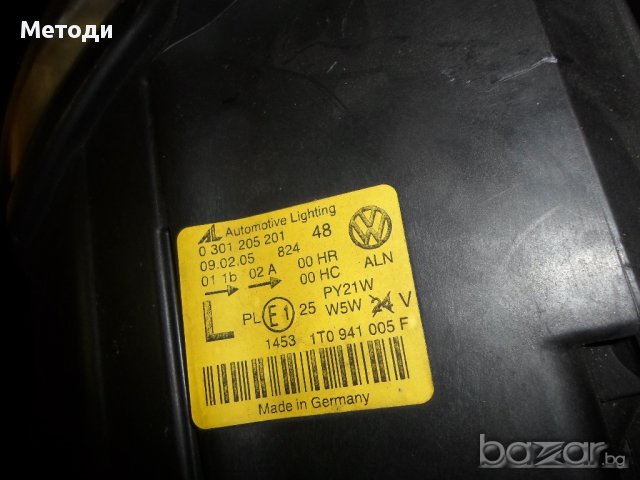 Фар за VW CADDY III/TOURAN 2003-2010, снимка 3 - Части - 15983208