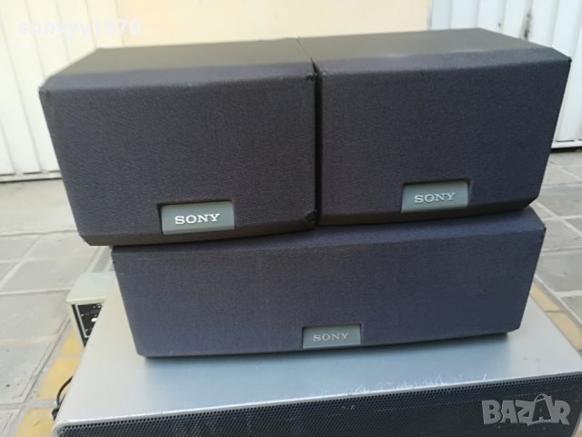 sony 3x100w//8ohm-център+тонколони-внос швеицария, снимка 4 - Тонколони - 25896713