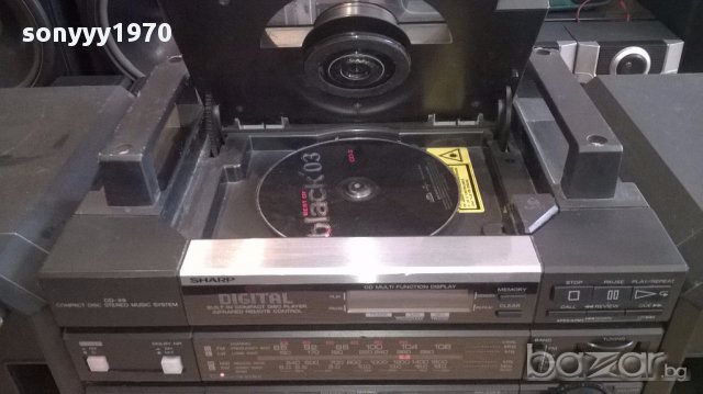 Sharp cd-x9g-голям двукасетъчен-внос швеицария, снимка 10 - Ресийвъри, усилватели, смесителни пултове - 14416490