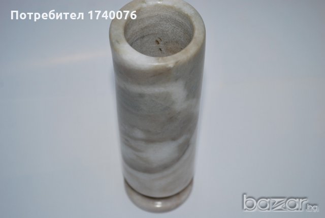 Мраморна вазичка , снимка 2 - Декорация за дома - 19202171