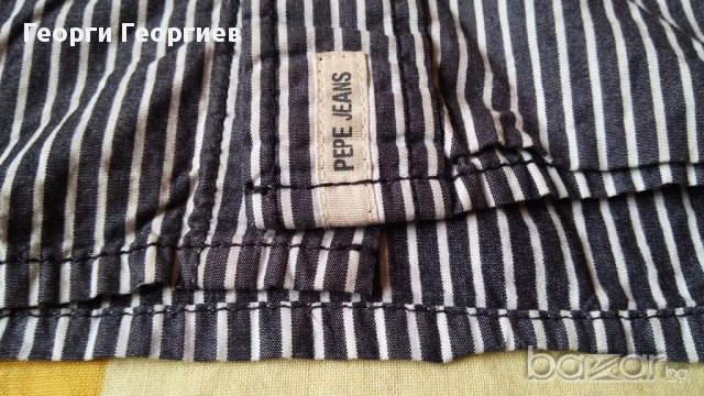 Мъжка риза Pepe jeans/Пепе джинс, 100% оригинал, снимка 12 - Ризи - 17632905