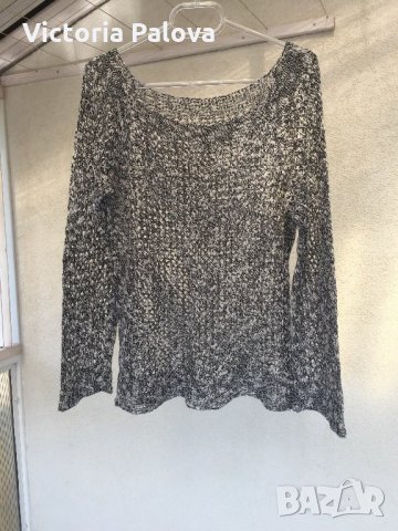 Ажурна блуза  🇮🇹 , снимка 3 - Блузи с дълъг ръкав и пуловери - 22673703