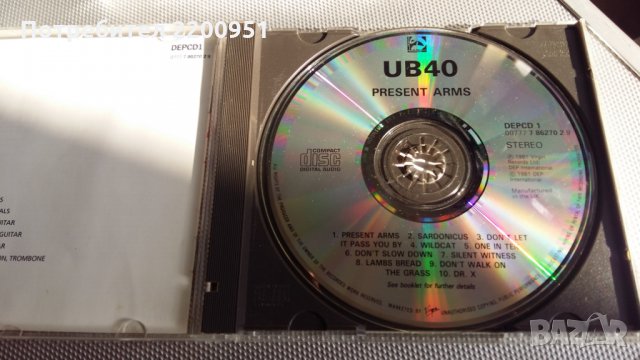UB 40, снимка 2 - CD дискове - 24553276