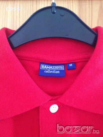 Нова RAMAZZOTTI collection Мъжка блуза тишърт с къс ръкав размер М , снимка 5 - Блузи - 13267777
