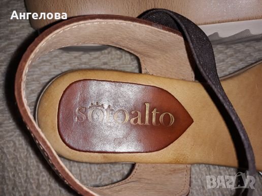 Испански сандали естествена кожа , снимка 2 - Сандали - 25787347