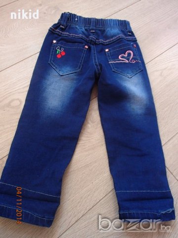 детски дънки еластични, снимка 3 - Детски панталони и дънки - 8795008