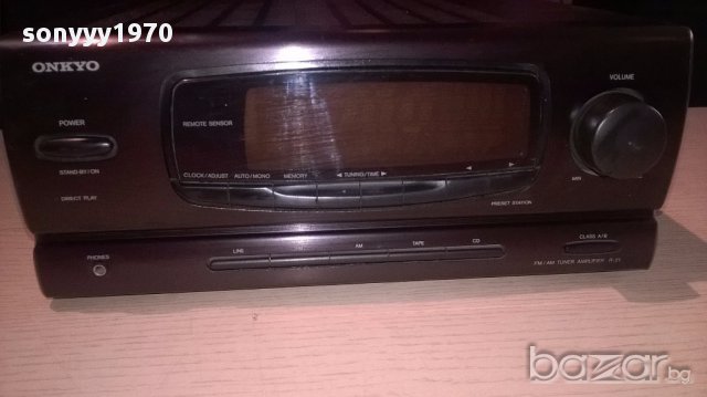 onkyo r-21 tuner/amplifier-внос швеицария, снимка 4 - Ресийвъри, усилватели, смесителни пултове - 12815863