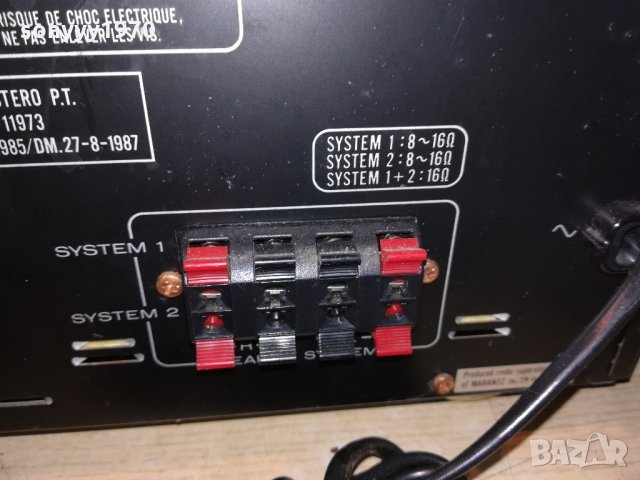 marantz-receiver-като нов-внос швеицария, снимка 14 - Ресийвъри, усилватели, смесителни пултове - 21604296